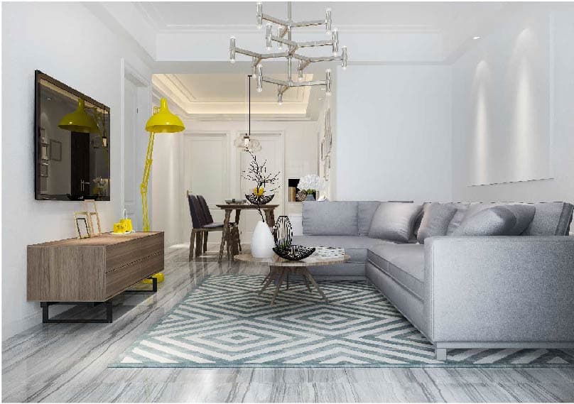 What should an ideal modern living room look like?