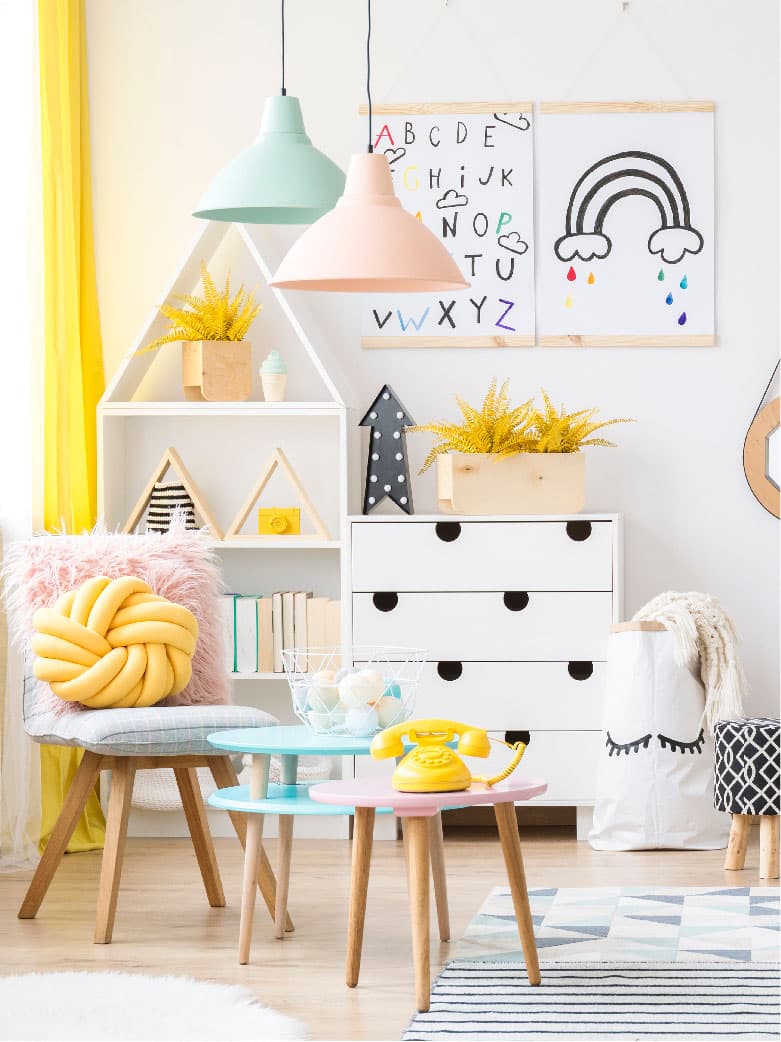 Easy ways to accentuate your kids bedroom