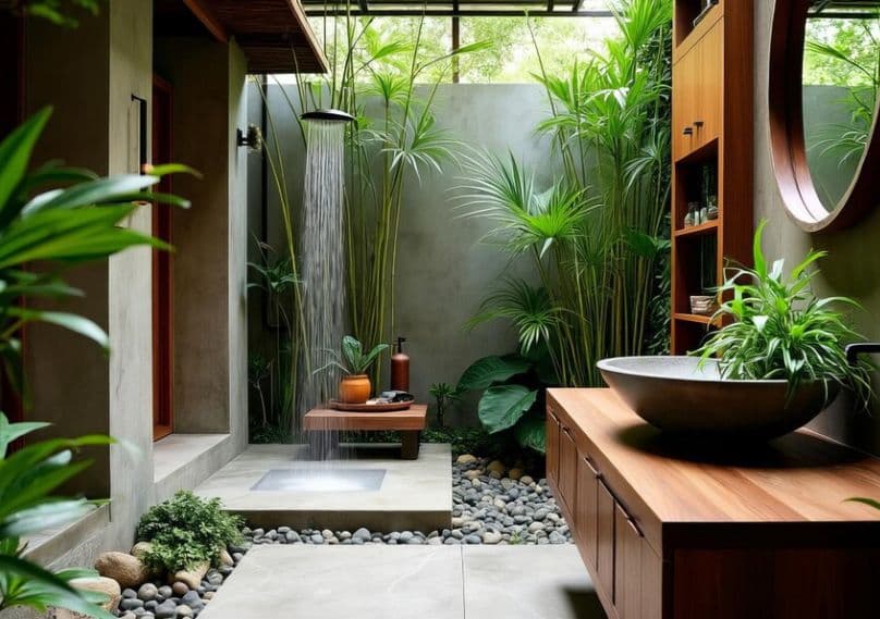 Biophilic Bathroom Design: How to Bring the Outdoors in and Create a Nature-Inspired Oasis