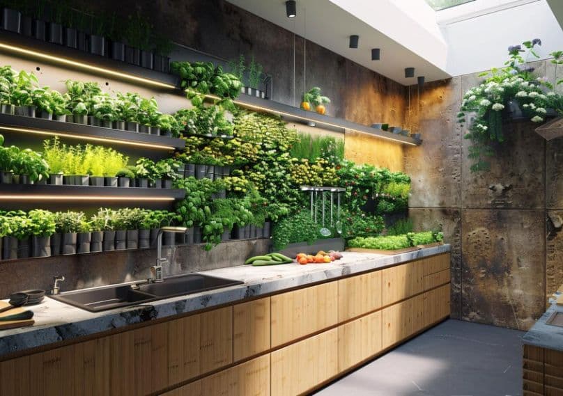 Biophilic Kitchens: How to Bring the Outdoors In and Create a Nature-Inspired Cooking Space 