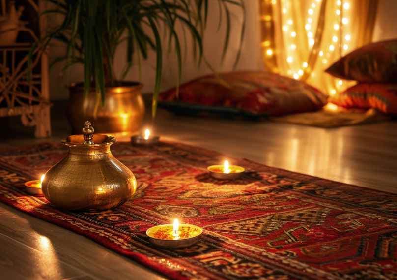 Gold Accents in Home Decor - Celebrating Akshaya Tritiya with Bonito Designs