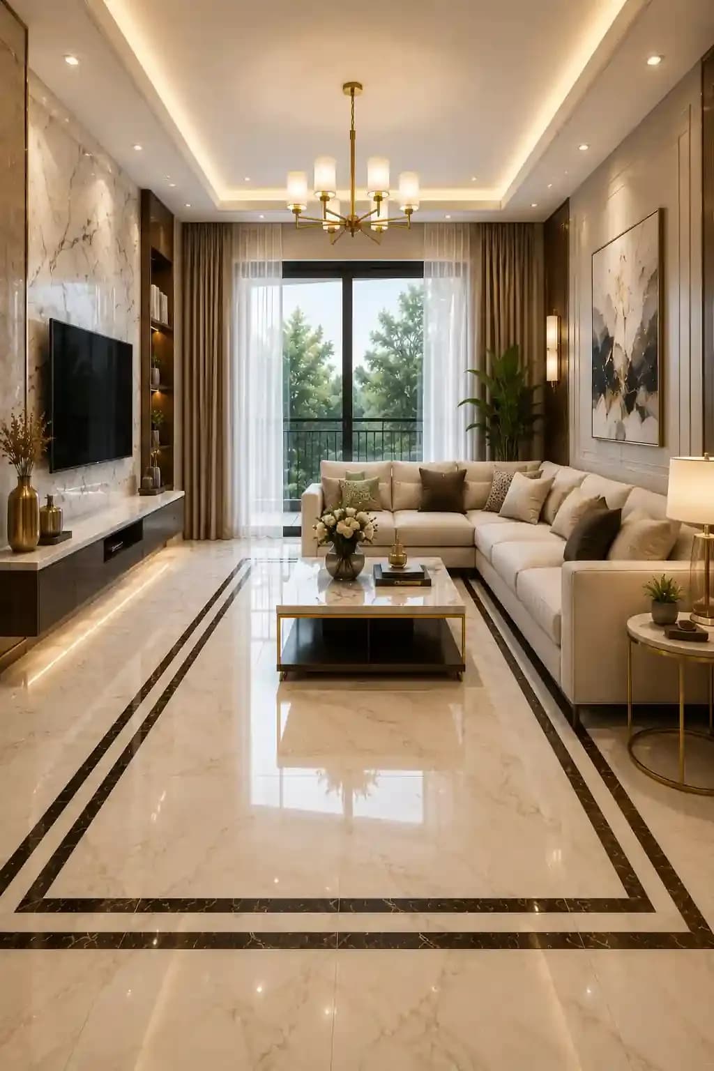 5 Marble Flooring Design Inspirations for your Home