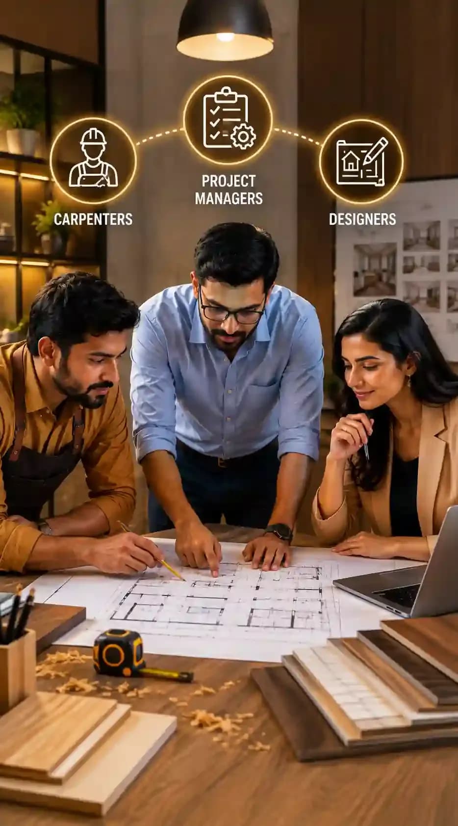 Unification of Carpenters, Project Managers and the Designers
