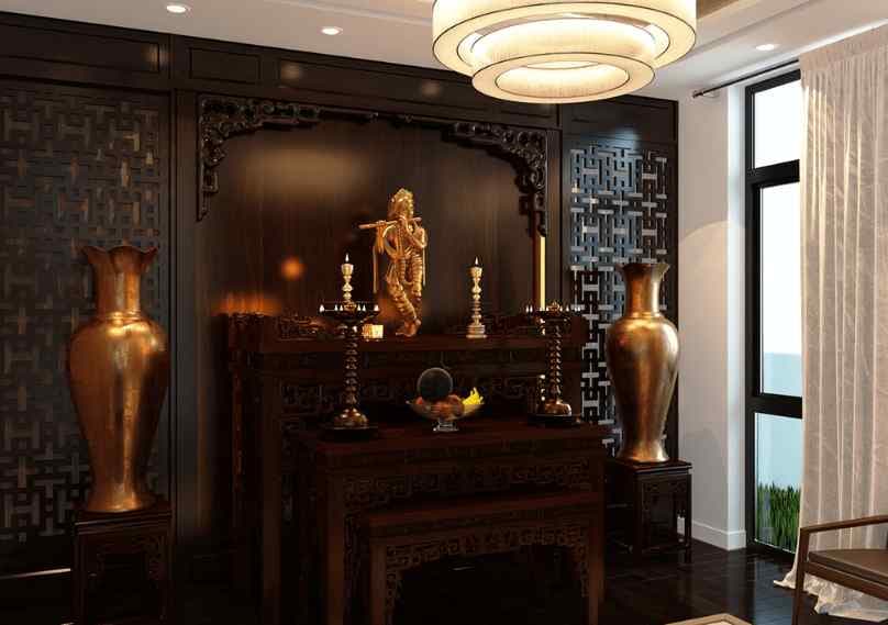 Middle-Class Indian Style Pooja Room Designs for Small Homes