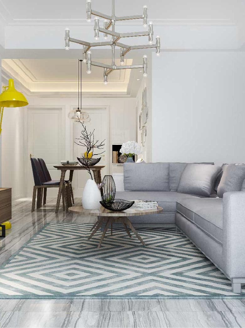 What should an ideal modern living room look like?