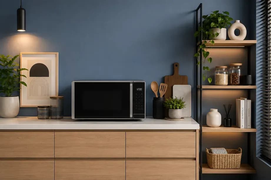 Microwave Storage Ideas - 9 Places in Kitchen to Place Oven