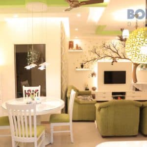 3bhk Interiors of Mr. Ramesh
