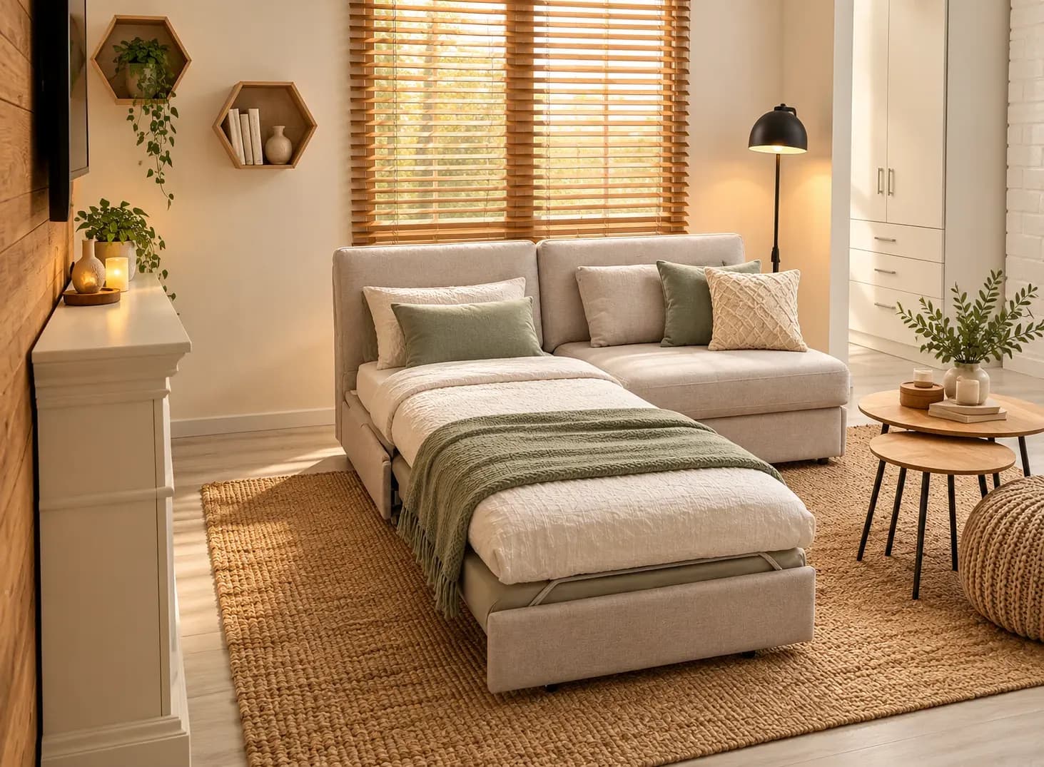 Space-Saving Interior Ideas with Convertible Furniture for Compact Homes