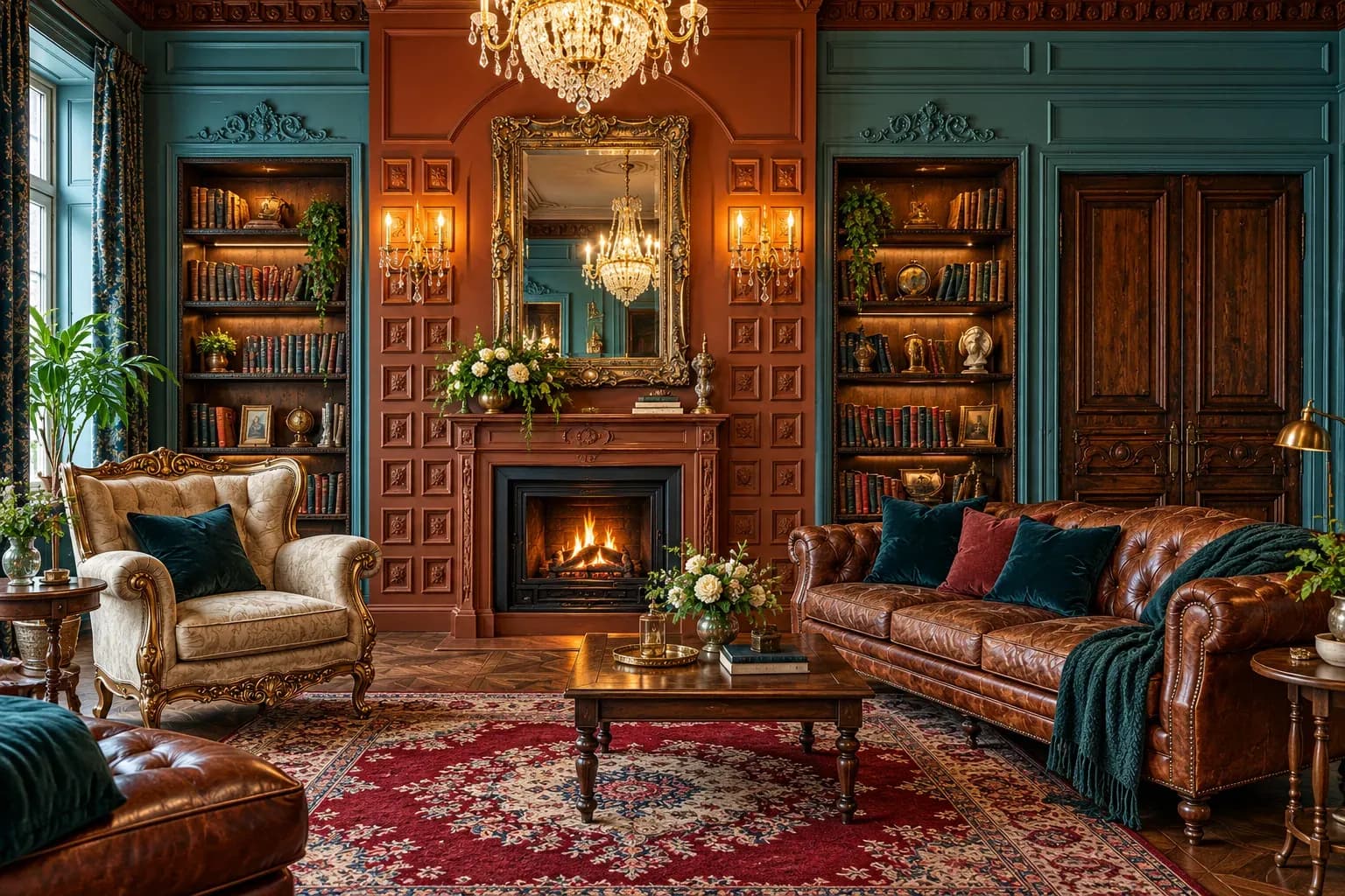 How to Adapt Victorian House Interior Design to an Apartment