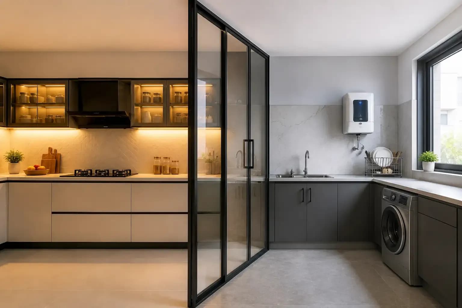 Do Indian Kitchens need Dry and Wet separations?