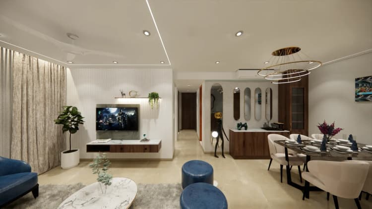 Mumbai Central Minimalist Runwal Bliss 2BHK