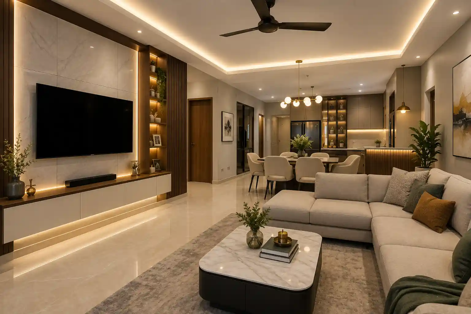 Interior Designing North Bangalore – Execution Work at Sobha Althea