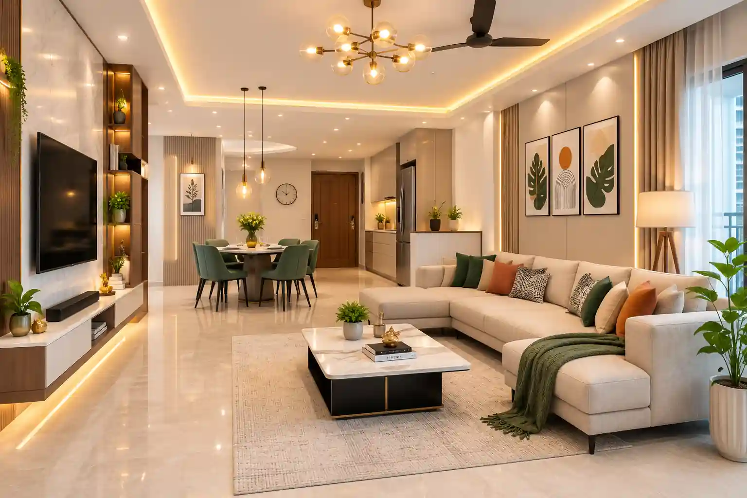 3bhk Apartment of Mr. Nishant