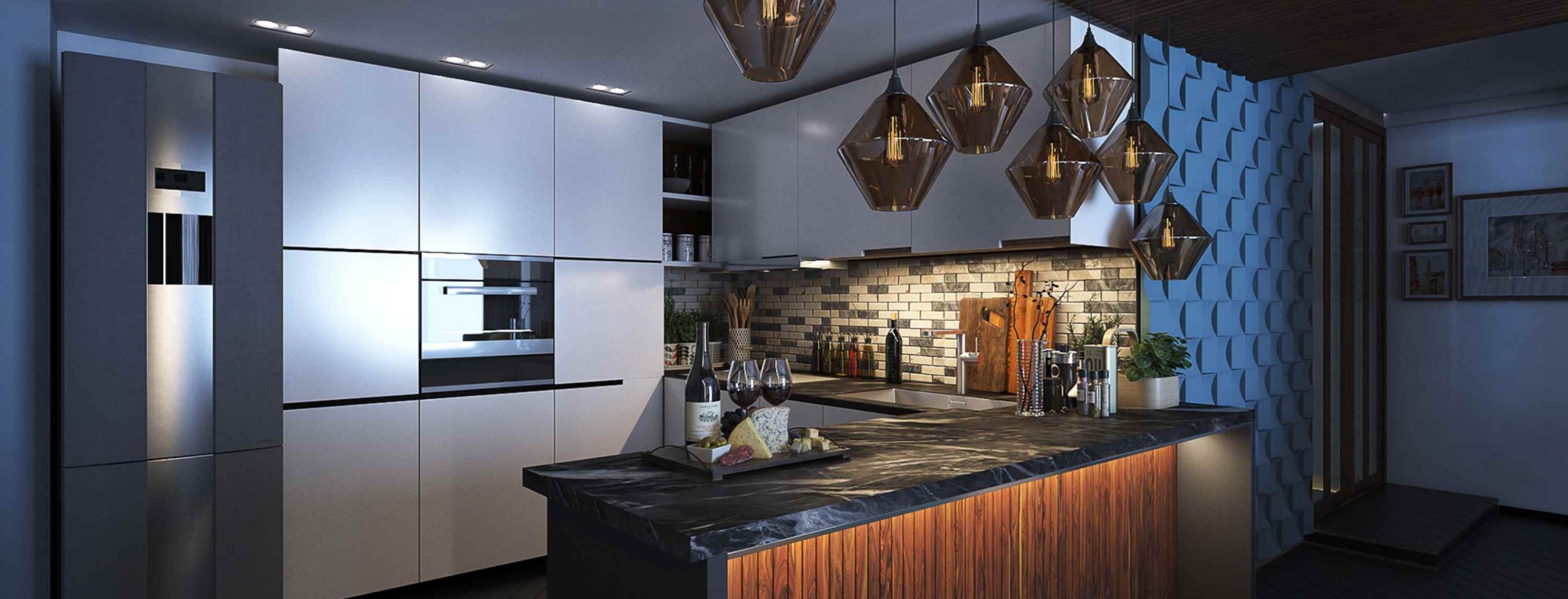 6 Simple Hanging Storage Solutions in the Kitchen