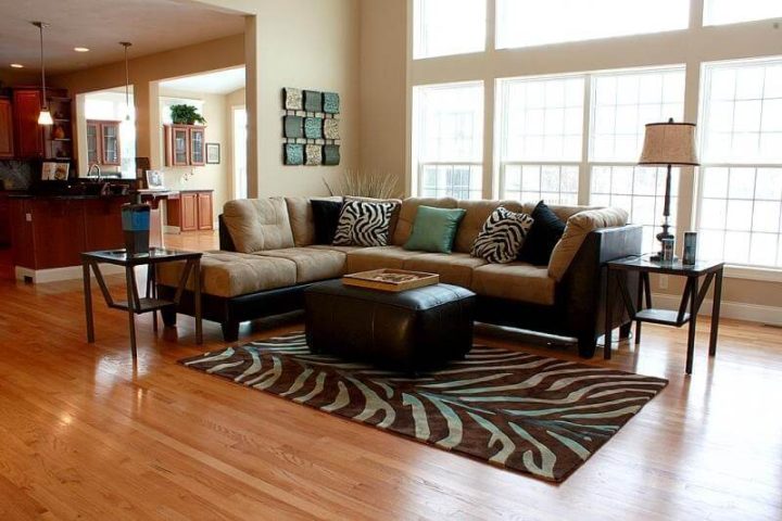 A guide to help choose the right size rug for your home