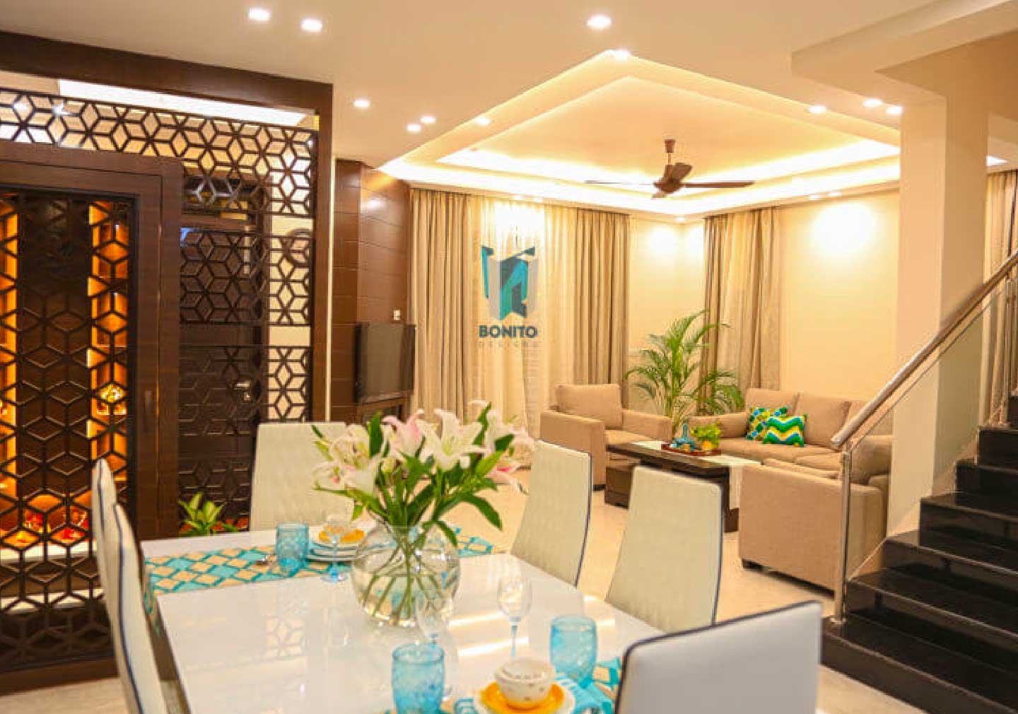 Dining Area and Puja Room