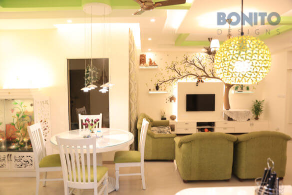 3bhk Interiors of Mr. Ramesh