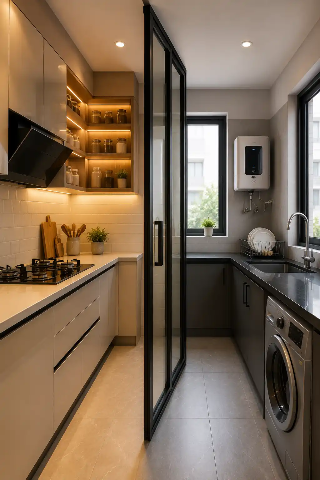 Do Indian Kitchens need Dry and Wet separations?