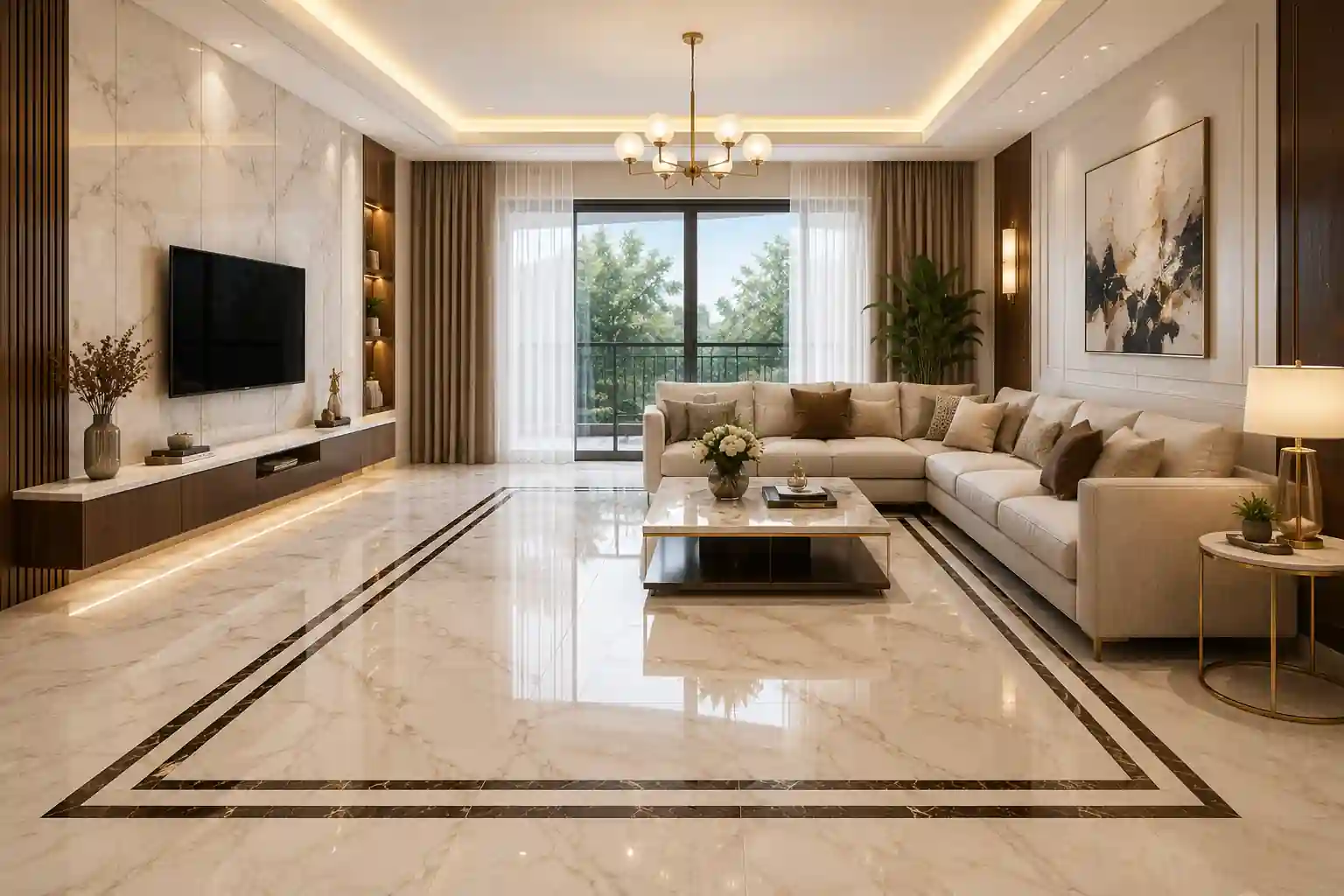5 Marble Flooring Design Inspirations for your Home
