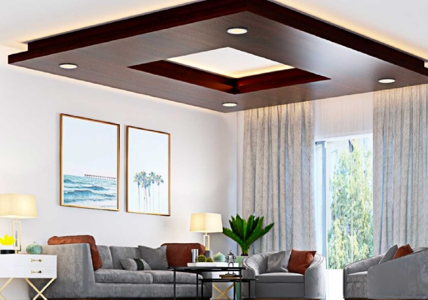 Wooden False Ceiling Design Ideas