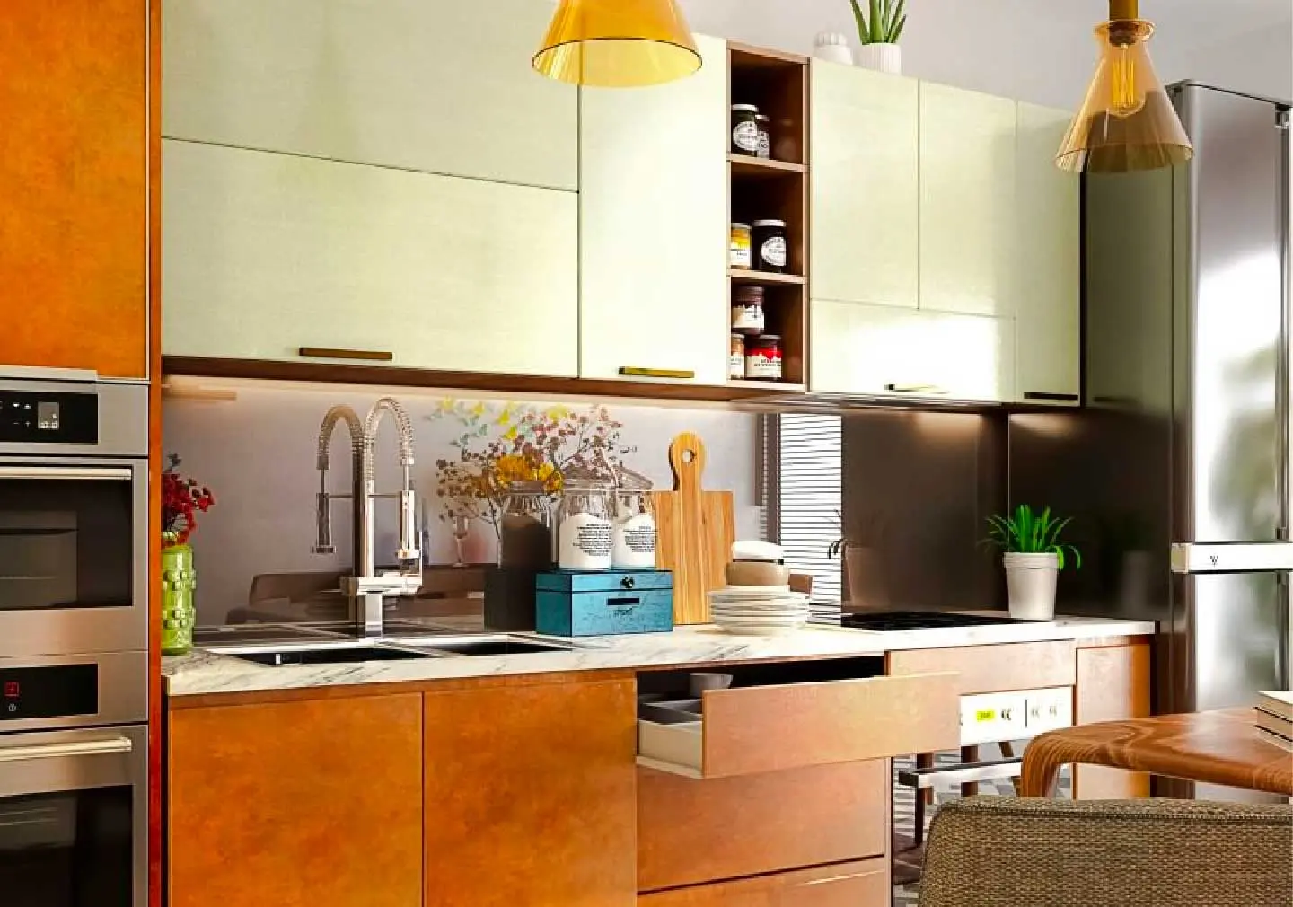 Factors to Focus in an Indian Kitchen - The Light
