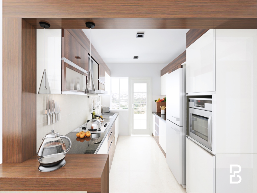 Parallel Modular Kitchen Design