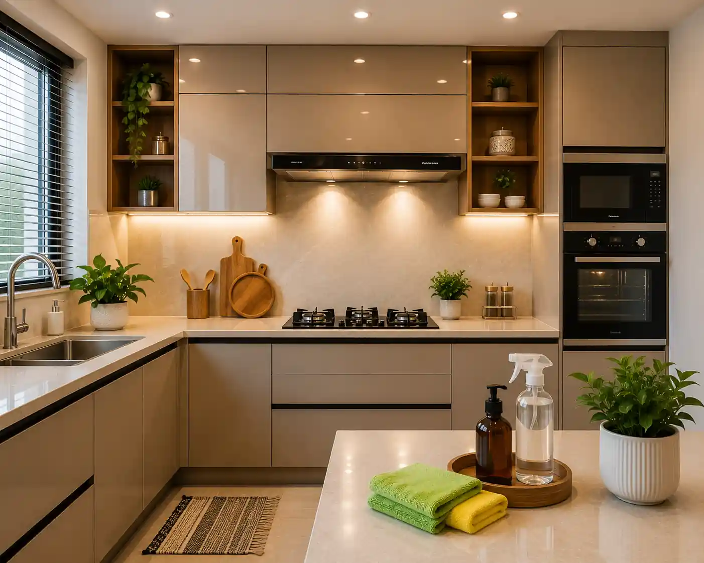 Tips to Clean & Maintain Your Modular Kitchen Interior