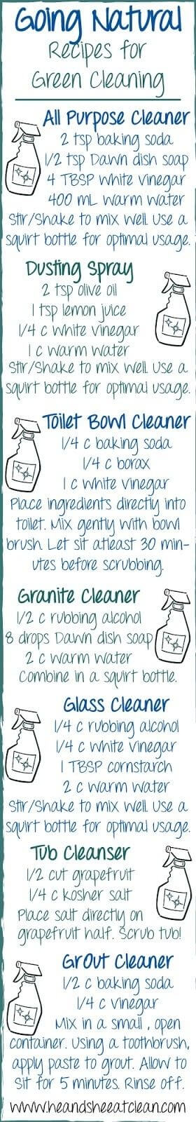 Cleaning tips