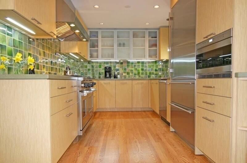 Galley kitchen minimalistic designs - Interior designers in bangalore