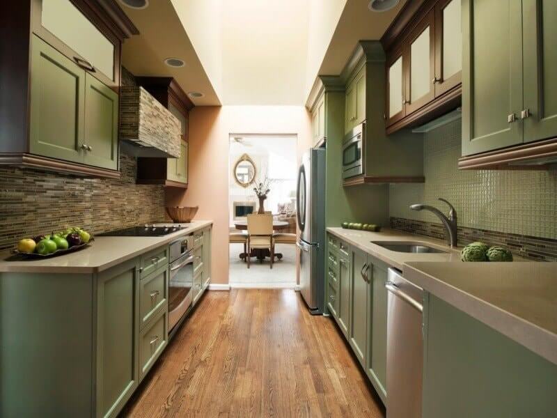 Galley kitchen designs - Interior designers in bangalore