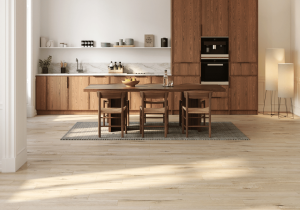 Modular Kitchen Interior Design: Designed Flooring