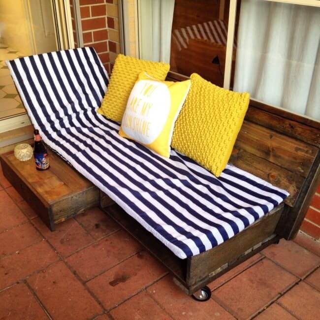 Sun lounger furniture patio style