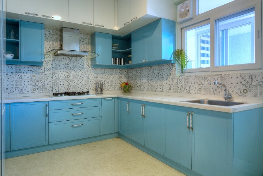 A complete modular kitchen design