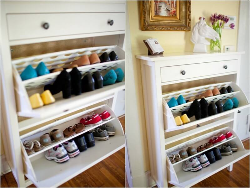 Cool-And-Sweet-Shoe-Storage-Ideas-Ikea-Designed-in-Unique-Design-with-Artful-Decorating-Idea-and-Shelving-Unit