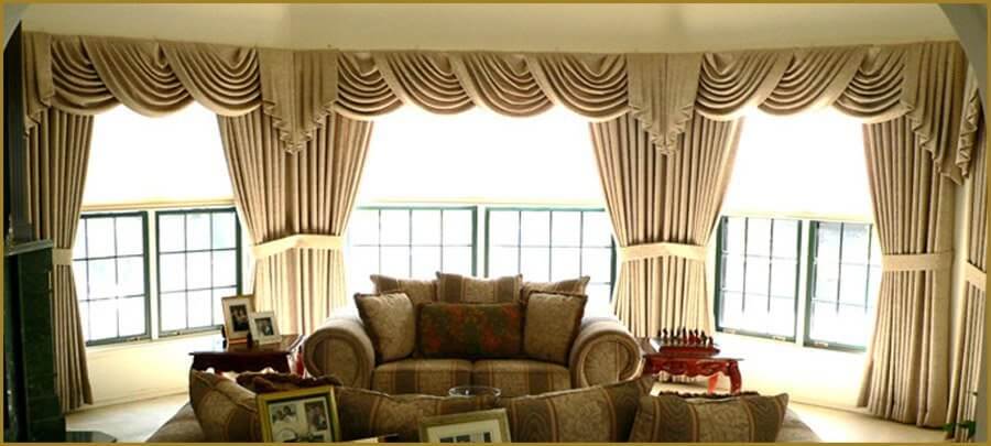 Decorating with curtains - Interior designers in bangalore