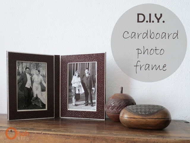 DIY Cardboard frame 33