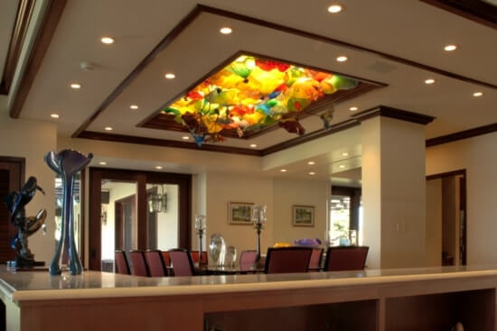 Fiberglass false ceiling