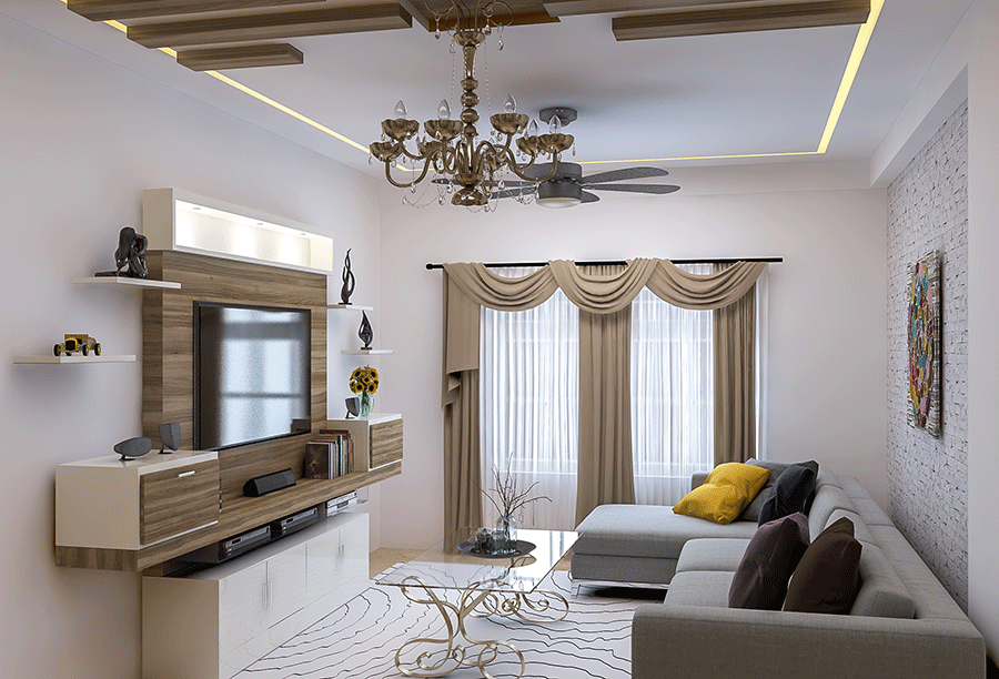 False Ceiling Idea for Beautiful Home Interior