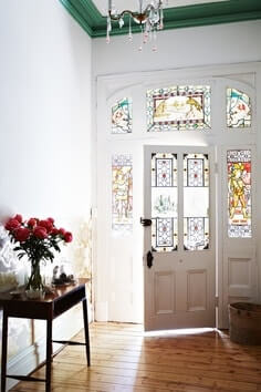 Stain-glass-front-doors
