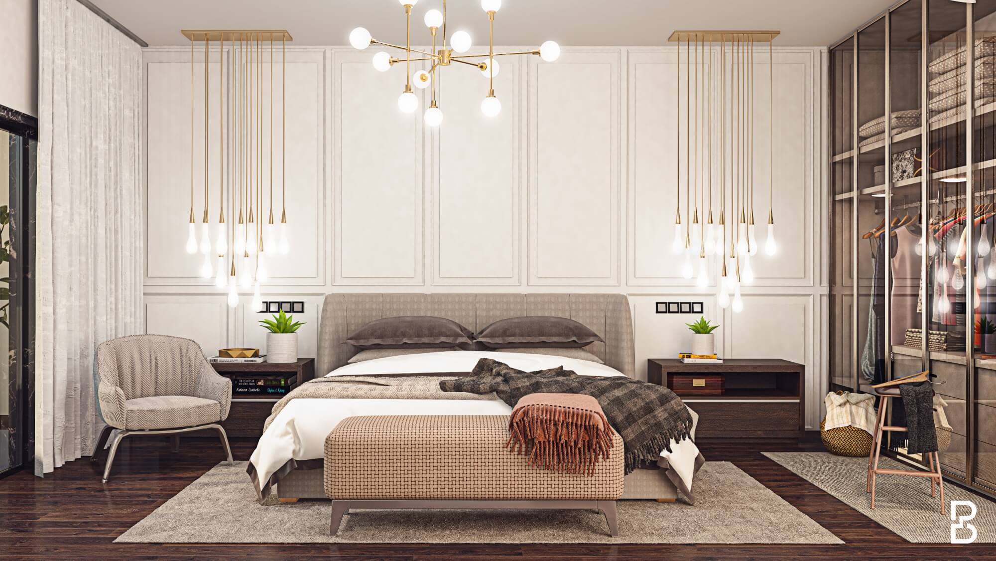 Top 7 Master Bedroom Design Ideas For Your Home - Mirrored Finish