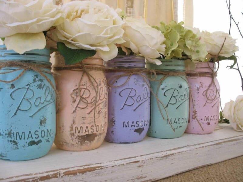 Vintage flower vases