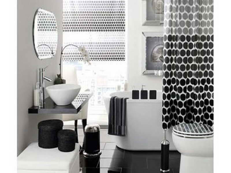 black-n-white-Contemporary-Bathroom-Decor-Ideas