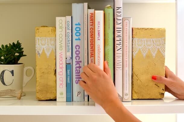 Brick bookends