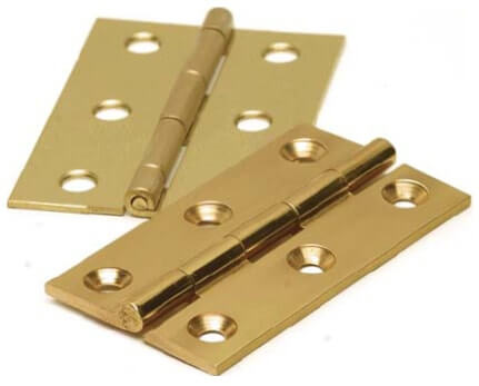 Brass Butt Hinge - Short