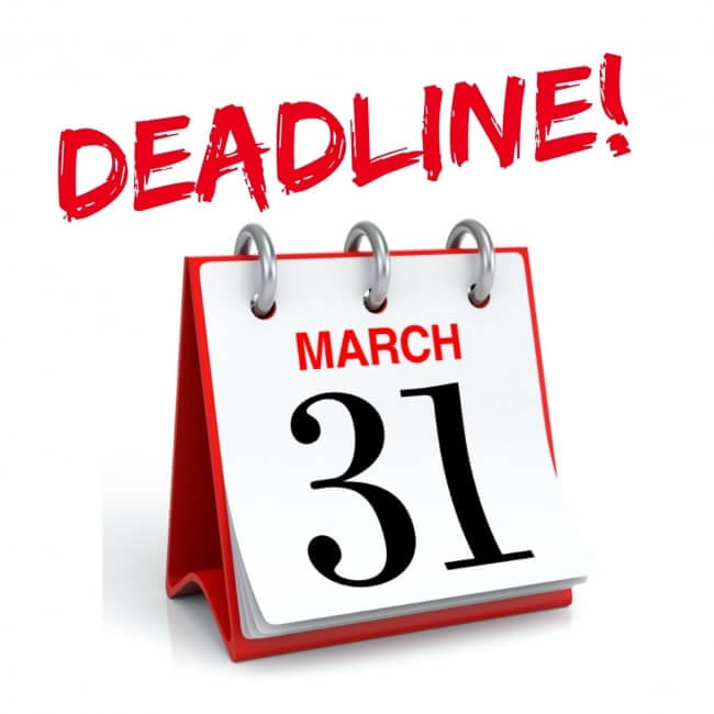 deadline-march31