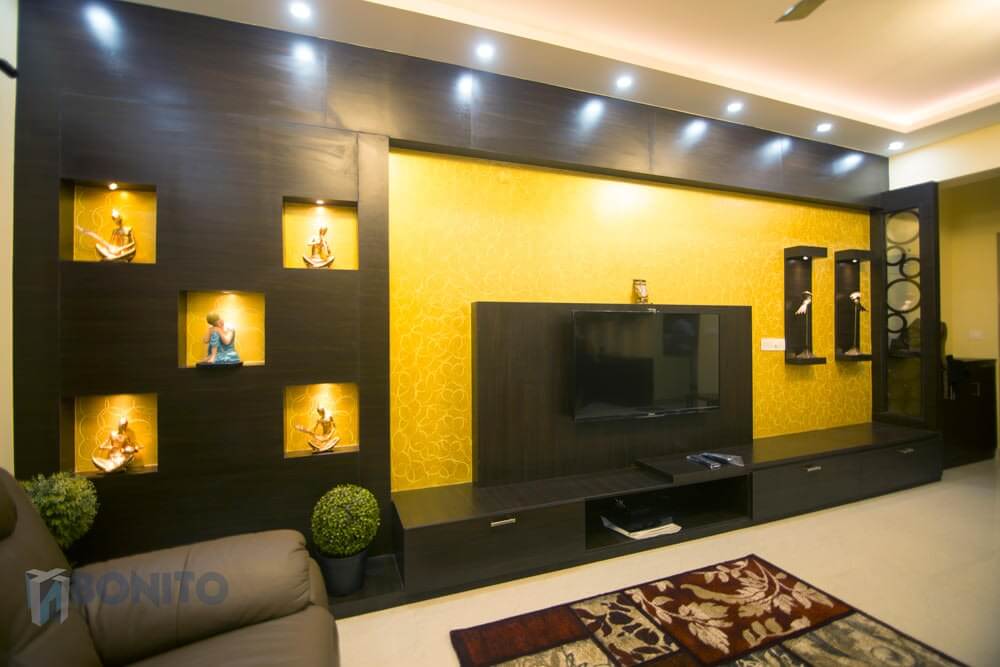TV unit design - Interior designer bangalore