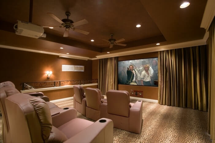 Seating Design Ideas For A Home Theater