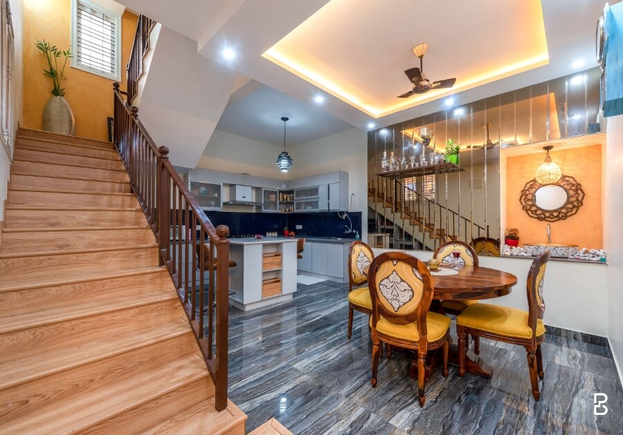 Under The Staircase Dining Space Design Style