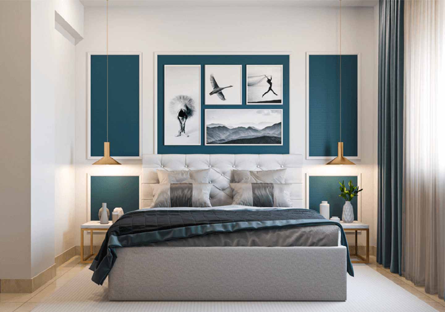 Coastal  - Bedroom Design Idea