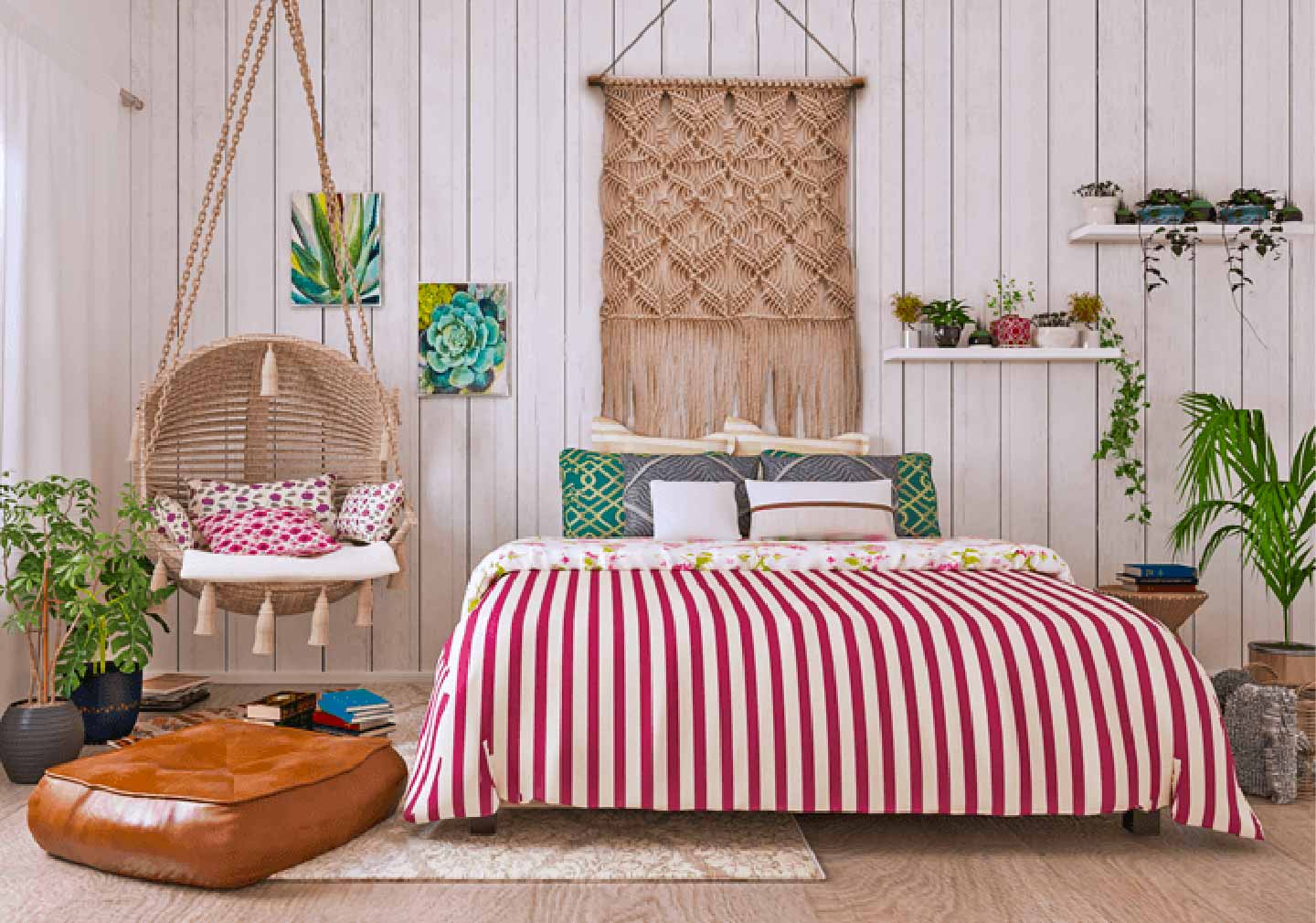 Bohemian - Bedroom Design Idea